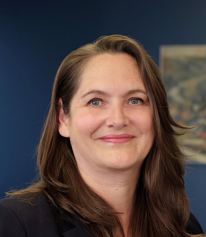 Gretel Fairbrother, Barrister. Portrait photo.