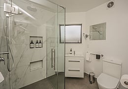 Luxury ensuite bathroom | Smith House Whanganui