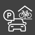 Gated vehicle and bicycle parking | Smith House Whanganui