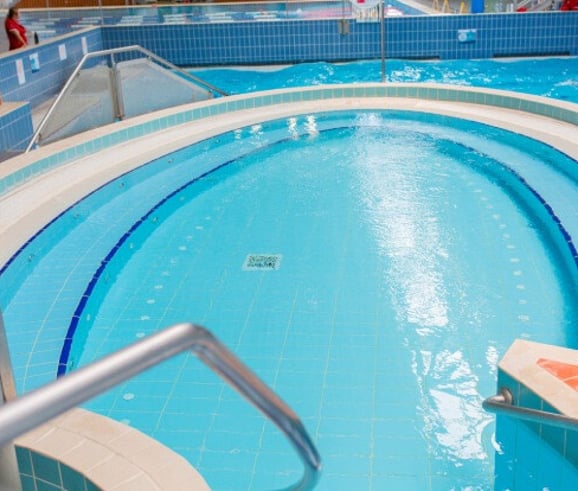 Lady having rock massage