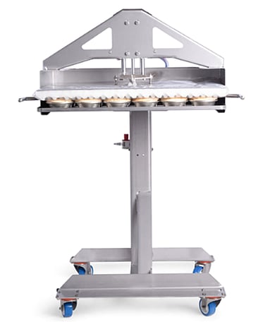 Pieline Systems Air Operated Pie Depanner - Front View