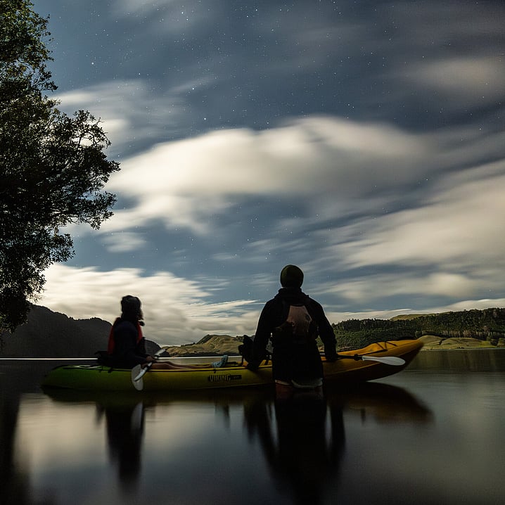 Star Gazing on New Zealand Glow Worm Tour