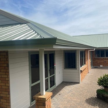 New guttering installation on Hamilton home by Fine Line