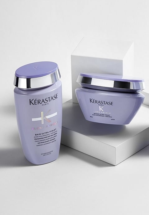 Keratase Parris Purple hair product 