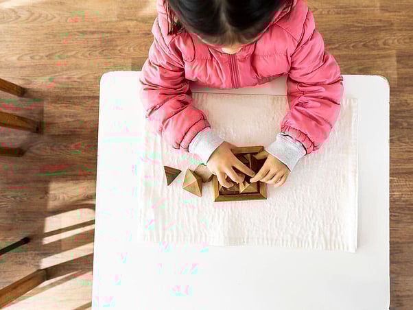 Montessori Educational Blocks &ndash; sensorial focus, North Shore