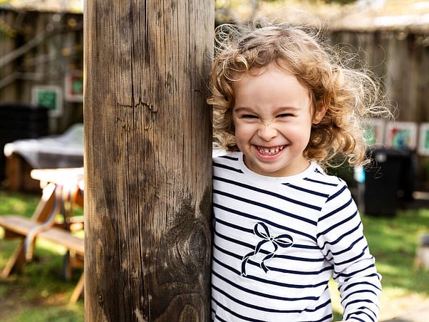 Outdoor learning area &ndash; Koru Montessori Sunnynook