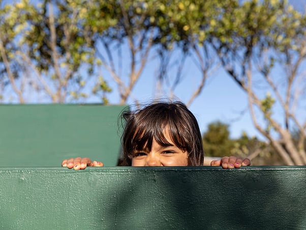 Outdoor learning area &ndash; Koru Montessori Sunnynook
