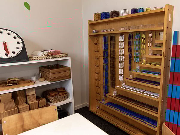 Koru Montessori classroom materials