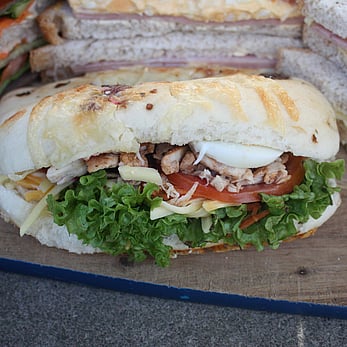 Chicken salad panini