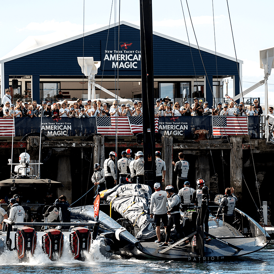 American Magic Team Base