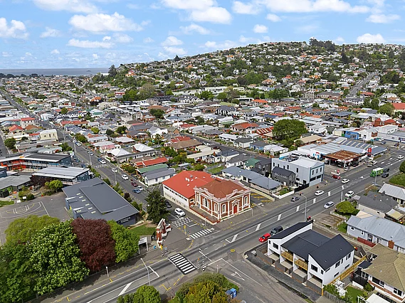 Construction of the South Station townhouses by property developer, MJW Homes. Dunedin. Otago. New Zealand.