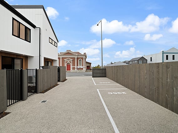 Construction of the South Station townhouses by property developer, MJW Homes. Dunedin. Otago. New Zealand.