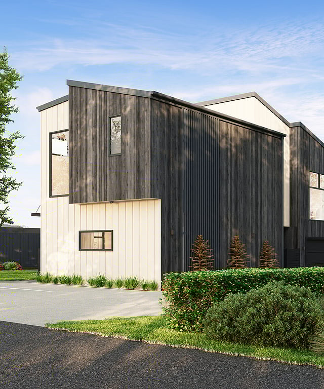 Image of Highgate Ridge, collection of townhouses in Maori Hill by MJW Homes. Dunedin, Otago NZ