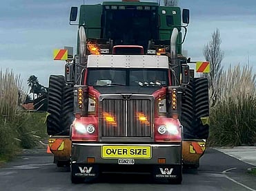 Heavy Haulage truck in Tauranga