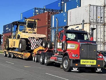 Heavy Haulage truck in Tauranga