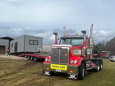 Heavy Haulage truck in Tauranga