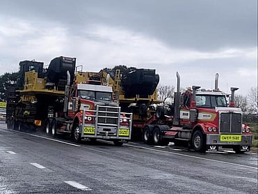Heavy Haulage truck in Tauranga