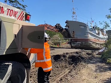 Salvage truck Tauranga