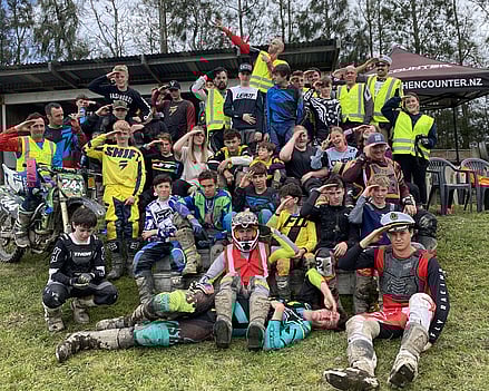 2 Girls smiling in mx gear