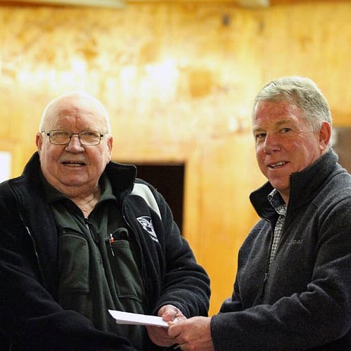 Trinity Lands helps South Waikato Menzshed with donation for new tools