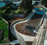 Kapiti Kerbing - Kerbing at Kapiti College - Playground upgrades working with Sierra Delta Civil Ltd.