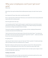 Why your employees can&rsquo;t just &lsquo;get over&rsquo; grief