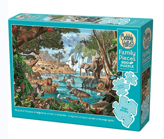 Cobble Hill 350 Piece Family Jigsaw Puzzle River of Life