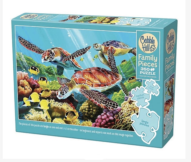 Cobble Hill 350 Piece Family Jigsaw Puzzle Molokini Current