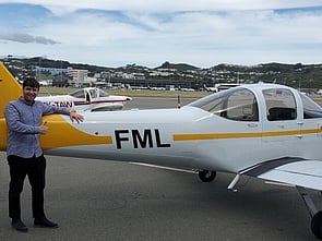 Matthew Cottle fulfils the requirements for a PPL on 2 December 2021