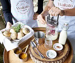 BUTTER MAKING DEMONSTRATIONS