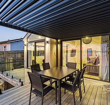 Modern Kitchen and Nespresso Machine at accommodation in Taupo