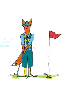 Golfing Fox