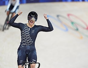 Olympic and Paralympic track stars take first pedal-strokes to Los Angeles