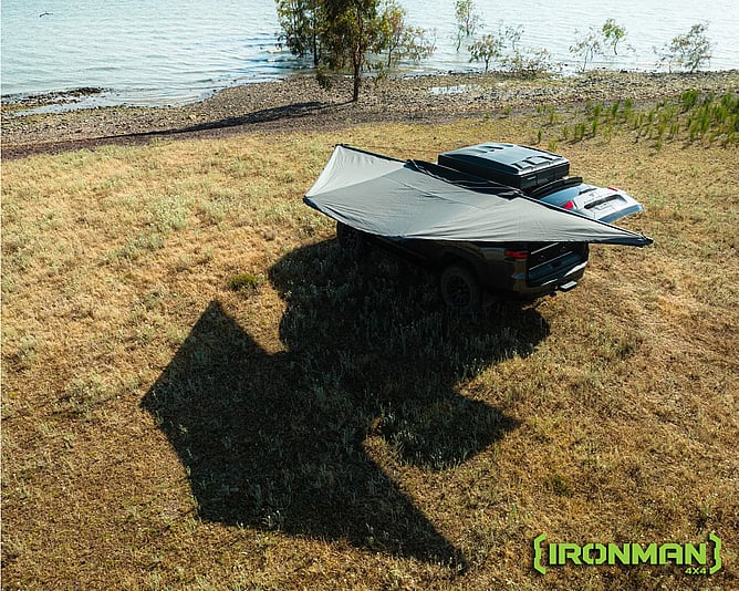 Ironman Deltawing 180&deg; 2.1m Awning Size Options & Build Quality 