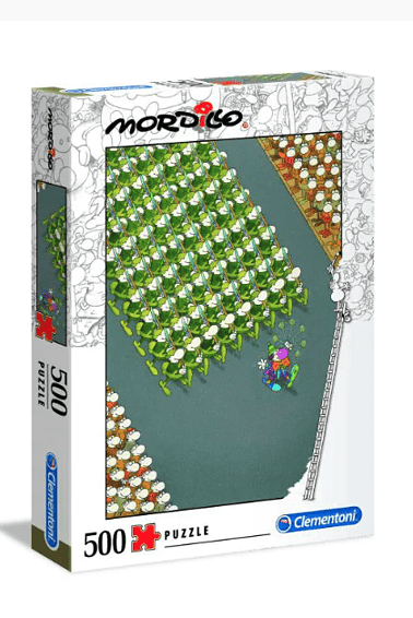 Clementoni 500 Piece Jigsaw Puzzle: Mordillo - The March