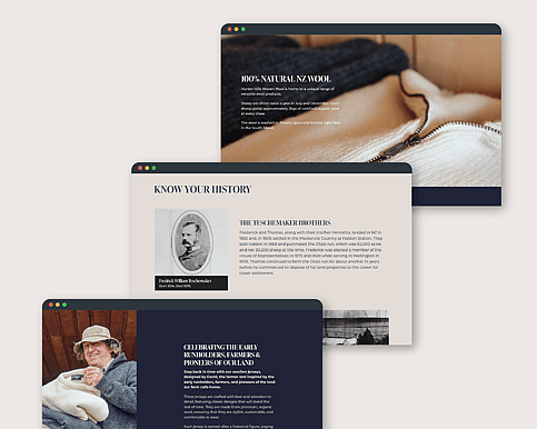 Hunter Hills Organics e-commerce website design and branding by Scooch Marketing