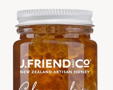 Chunky Honey 160 g &ndash; J.Friend & Co artisan honey with honeycomb