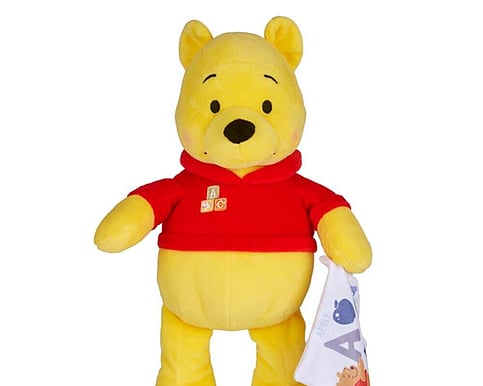 Disney Winnie the Pooh Dangling Cuddle Plush soft toy baby gift from Flowers by Joanne
