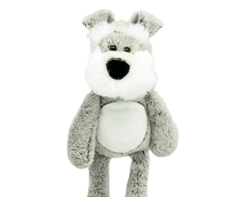 Long Legged Friends Scottie Dog plush toy with long legs baby gift Flowers by Joanne