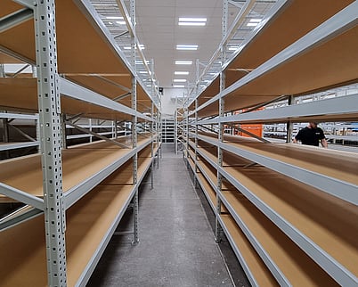 Long Span Shelving - Deltar