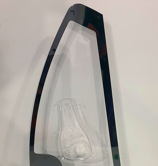 Mar-resistant Polycarbonate Race Car Window