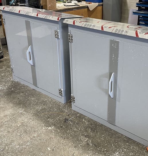 Custom Chemical Cabinets