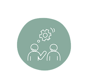 People talking icon to start Investor Relations text for Belle PR