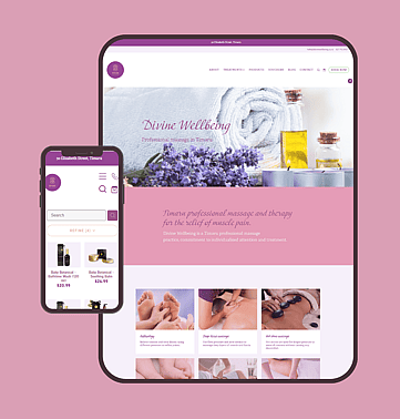 Website designed by Honeydew Creative