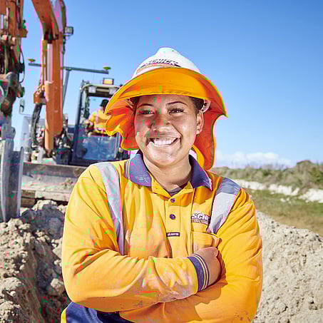 Craig Brown Photographer's portrait image of a female Schick worker