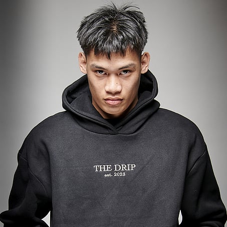 Craig Brown Photographer's portrait image of a model in The Drip clothing