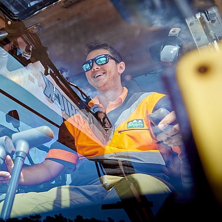 Craig Brown Photographer's image of driver in a digger