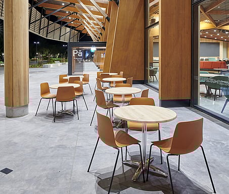 Craig Brown Photographer's image of a architectural outdoor dining space