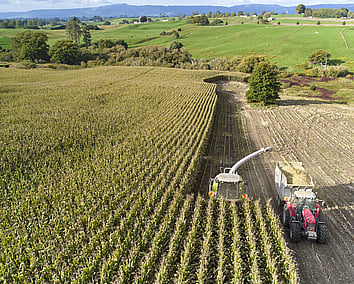 Craig Brown Photographer's image of a harvesting machine in a field