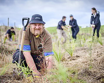 Craig Brown Photographer's image of people planting